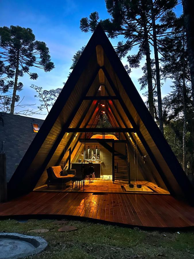 Chale Villa Nature Campos do Jordão المظهر الخارجي الصورة